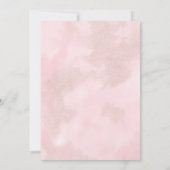 ロマンチックボホピンクローズ&パンパスブライダルルンチョン 招待状 (裏面)