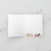 ロマンチックボホフェザーフローラリースサンキューユー サンキューカード (内部)