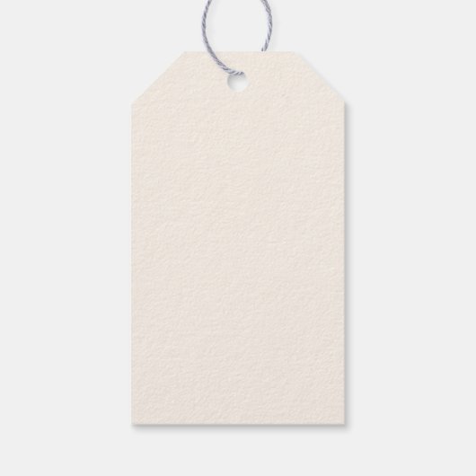 ロマンチックボホボタニカルアーチ結婚式の引き出物 ギフトタグ (裏面)