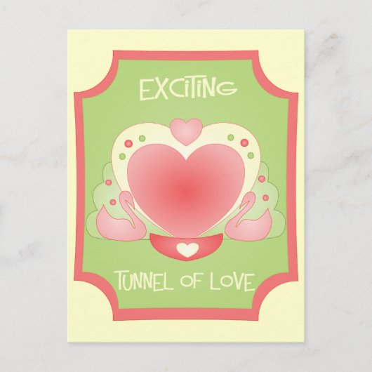 ロマンチックボートクルーズ ポストカード (正面)