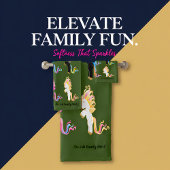 ロマンチックモダンかわいいユニコーンモノグラムb バスタオルセット