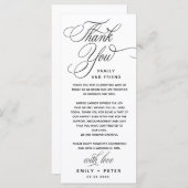 ロマンチックモダンな書道タイポグラフィスクリプト (正面/裏面)