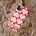 ロマンチックモダンな赤とピンクのハート iPhone 11Pro MAXケース<br><div class="desc">ロマンチックモダンな赤とピンクのハート</div>