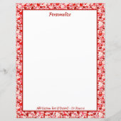 ロマンチックラブピンク赤いハートバレンタインデー (正面)