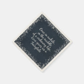 ロマンチックラブフェアユタレ引用文 スタンダードカクテルナプキン (角)