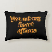 ロマンチックラブ引用文 アクセントクッション (正面)