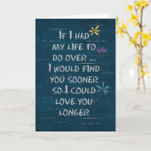 ロマンチックラブ文字オンバック動揺してグラウンド カード (黄色い花)