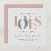 ロマンチックラブ セーブ・ザ・デート (正面/裏面)