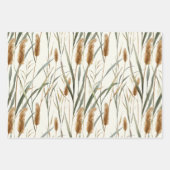 ロマンチックレイクスワンスブライダルシャワー ラッピングペーパーシート (正面3)