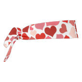 ロマンチックレッドピンクハートラブバレンタイン タイヘッドバンド (回転270)