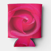 ロマンチックレッドピンクローズクーラーボックス 缶クーラー (正面)