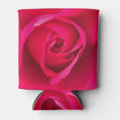 ロマンチックレッドピンクローズv2クーラーボックス 缶クーラー (正面)