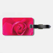 ロマンチックレッドピンクローズv2 ラゲッジタグ (裏面横)