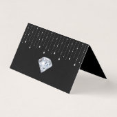 ロマンチックレッドローズアンドダイアモンズテーブル座席表 (裏面)