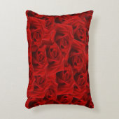 ロマンチックレッドローズ アクセントクッション (正面(垂直))