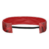 ロマンチックレッドローズ アスレチックヘッドバンド (裏面)