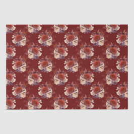 ロマンチックレッドローゼスフローラ 薄葉紙