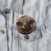 ロマンチックヴァンパイアヴィンテージドラキュラハロウィキスをするン 缶バッジ (インサイチュ)