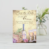 ロマンチックヴィネヤードワイナリー結婚ワインズ セーブザデート (スタンド正面)