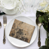 ロマンチックヴィンテージウォーターカラーピーチバラサイト オールインワン招待状