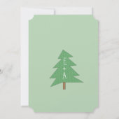 ロマンチックヴィンテージキツネ結婚式招待状 招待状 (裏面)