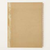 ロマンチックヴィンテージジャーナルプランナー プランナー手帳 (裏面)