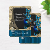 ロマンチックヴィンテージパリ感謝してい結婚式の引き出物ユーラベル (デスク)