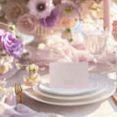 ロマンチックヴィンテージフレームブライダルシャワー座席表 テーブルナンバー