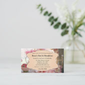 ロマンチックヴィンテージベッドアンドブレックファースト 名刺 (スタンド正面)