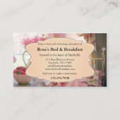 ロマンチックヴィンテージベッドアンドブレックファースト 名刺 (正面)