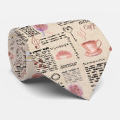 ロマンチックヴィンテージ新聞 ネクタイ (ロール)