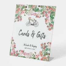 ロマンチックヴィンテージ花結婚式カードギフト