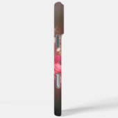 ロマンチック乾燥バラ名前をカスタムする Case-Mate iPhoneケース (裏面 / 右)