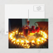 ロマンチック夕べ ポストカード (正面/裏面)