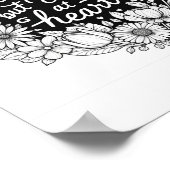 ロマンチック引用文ラブ引用文アダルトカラーリング ポスター (角)