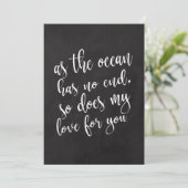 ロマンチック手頃な引用文シャルボ結婚ード徴候 (スタンド正面)