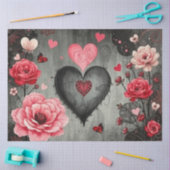 ロマンチック抽象芸術ゴシックティッシュペーパー 薄葉紙 (クラフト)