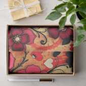 ロマンチック抽象芸術ゴシックティッシュペーパー 薄葉紙 (ギフト)