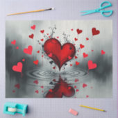 ロマンチック抽象芸術ゴシックティッシュペーパー 薄葉紙 (クラフト)