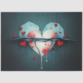 ロマンチック抽象芸術ゴシックティッシュペーパー 薄葉紙