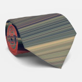 ロマンチック数々のな自然の色の横のストライプネクタイ ネクタイ (ロール)