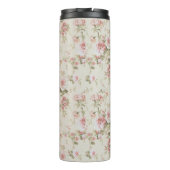 ロマンチック旧ファッションドバラプリントモノグラムの タンブラー (裏面)