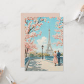 ロマンチック春インパリ カード (正面/裏面インサイチュ)