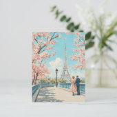 ロマンチック春インパリ シーズンポストカード (スタンド正面)