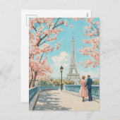 ロマンチック春インパリ シーズンポストカード (正面/裏面)