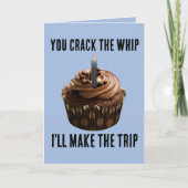 ロマンチック気のあるそぶりをしたなホイップの誕生日カード カード (正面)