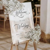 ロマンチック渦巻形のなス結婚クリプトの歓迎フロスト アクリルサイン