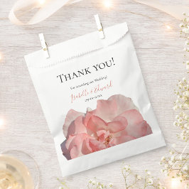 ロマンチック独身のな水の色のコーラル結婚バラ フェイバーバッグ