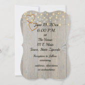 ロマンチック白あじさいピンクのカーネーション 招待状 (裏面)