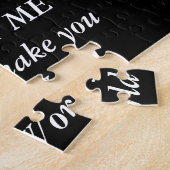 ロマンチック私と詩結婚して下さい ジグソーパズル (側面)